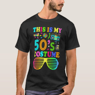 T-shirt C'est mon costume les années 50 50's Party 1950 Ha