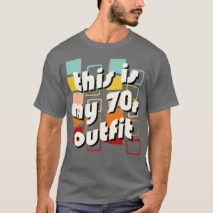 T-shirt C'Est Mon Costume les années 70, Les Années 1970 H