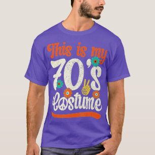 T-shirt C'Est Mon Costume les années 70, les années 70 Ten