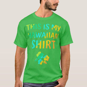 T-shirt C'Est Mon Costume Luau Tropical Hawaïen H