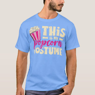 T-shirt C'Est Mon Costume Popcorn Snack Film Cinem Nuit