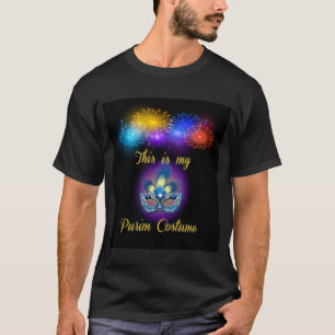 T-shirt C'est mon costume Purim