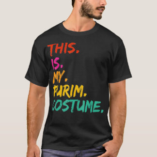 T-shirt C'est mon costume Purim drôle