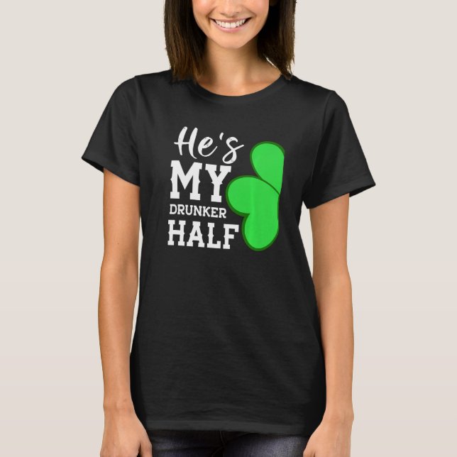 T-shirt C'Est Mon Couple De Jour de la Saint Patrick Moiti (Devant)