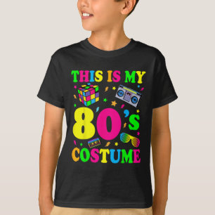 T-shirt C'est mon déguisement des années 80 Cadeaux Rétro 