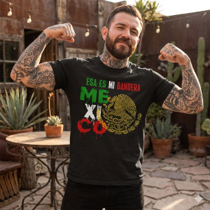 T-shirt C'est mon drapeau Drapeau Mexique 