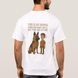 T-Shirt C'est mon humain 