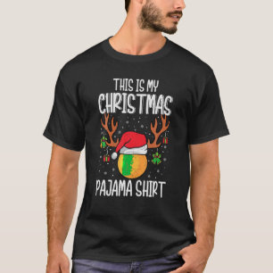 T-shirt C'Est Mon Jeu De Noël Chemise Ping Pong Reinde