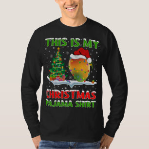 T-shirt C'Est Mon Jour De Noël Pyjama Mango Fruit Noël
