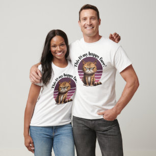 T-shirt C'Est Mon Joyeux Visage ! Grumpy Cat