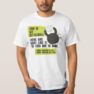 T-shirt C'est mon kettlebell