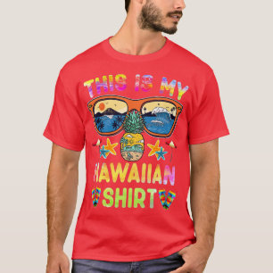 T-shirt C'Est Mon Luau Hawaïen Aloha Hawaii Beach Pinea