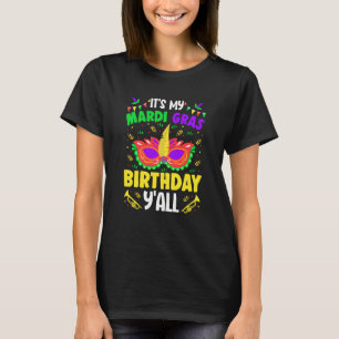 T-shirt C'est mon Mardy Gras Anniversaire des célébrations