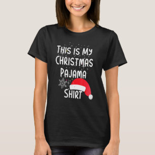 T-shirt C'Est Mon Pajama De Noël Fête Son