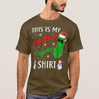 T-shirt C'Est Mon Pajama Pajama Père Noël Xmas Holi