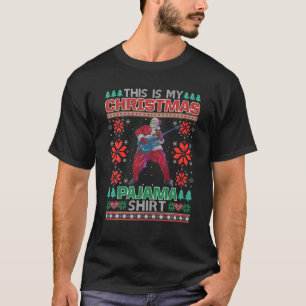 T-shirt C'Est Mon Pajama Punk Rock Père Noël