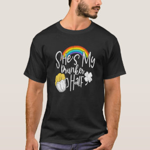 T-shirt C'Est Mon Pirate Moitié Jour de la Saint Patrick Q