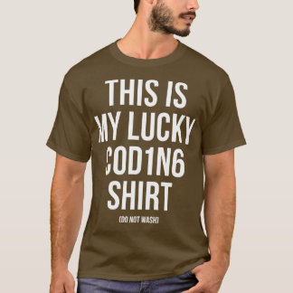 T-shirt C'est mon programme de programmation de chemise de