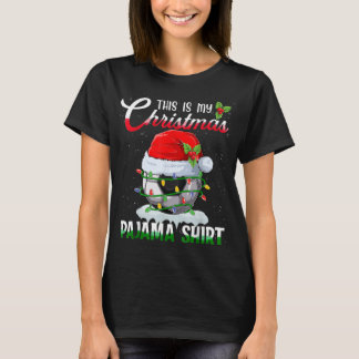 T-shirt C'Est Mon Pyjama Chemise De Noël Capteur De Footba