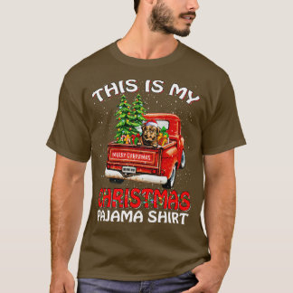 T-shirt C'Est Mon Pyjama Chemise De Noël Dogue De Bordeau