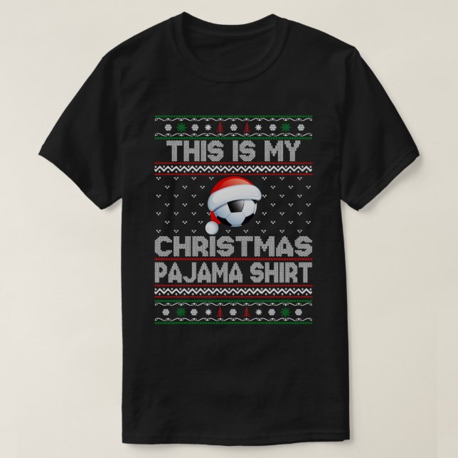 T-shirt C'Est Mon Pyjama de Noël (Design devant)