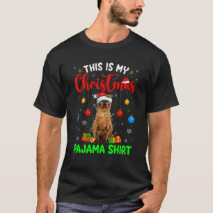 T-shirt C'Est Mon Pyjama De Noël Chat Birman Arbre De Noël