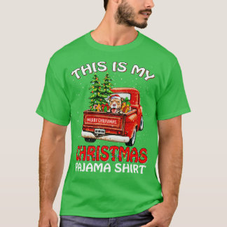 T-shirt C'Est Mon Pyjama De Noël Chirt Pit Taureau T