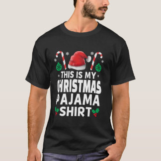 T-shirt C'Est Mon Pyjama De Noël Drôle Hommes Femmes Enfan