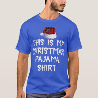 T-shirt C'Est Mon Pyjama De Noël Drôle Joyeux Chri