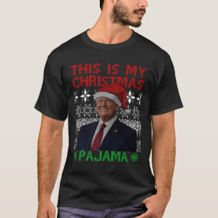 T-shirt C'Est Mon Pyjama De Noël Drôle Matching Tr