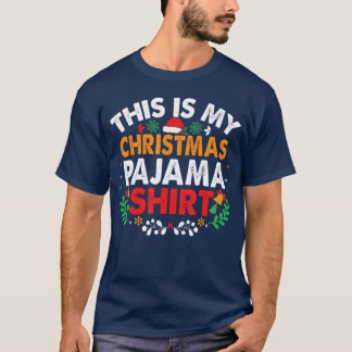 T-shirt C'est mon pyjama Pjs - impression
