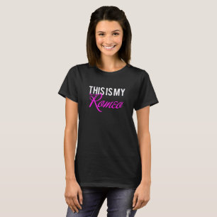 T-shirt C'est mon roméo