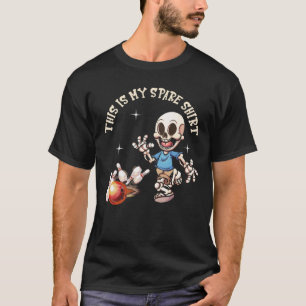 T-shirt C'Est Mon Squelette De Chemise De Secours Jouant À