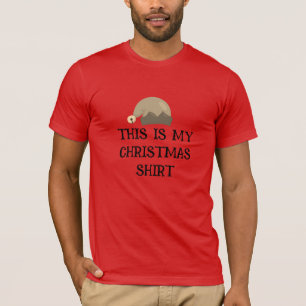 T-shirt C'Est Mon Tee De Noël, Drôle Slogan De Noël