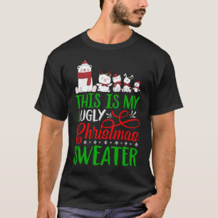 T-shirt C'Est Mon Vilain Chandail De Noël Drôle