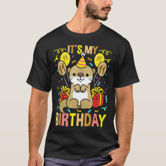 T-shirt C'est My 11th Birthday Otter