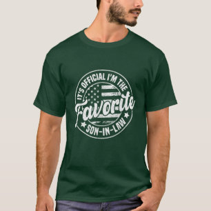 T-shirt C'est officiel, je suis le gendre préféré