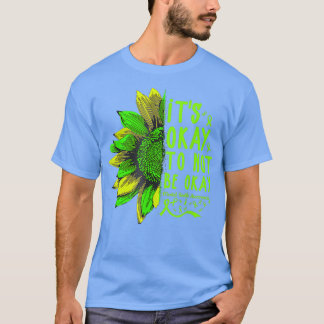 T-shirt C'Est Ok De Ne Pas Être D'Accord Sunflower Santé M