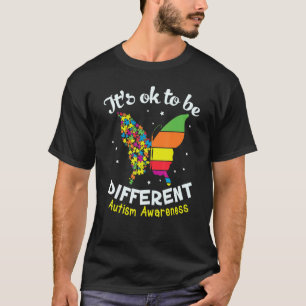 T-shirt C'est OK d'être une Sensibilisation sur l'autisme 