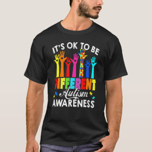 T-shirt C'est Ok Pour Être Différent Autism Awareness Puzz