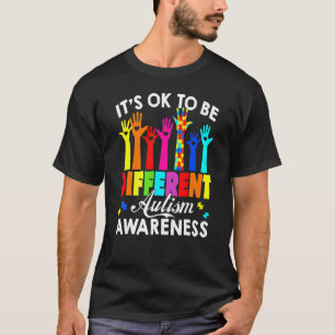 T-shirt C'est Ok Pour Être Différent Autism Awareness Puzz