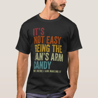 T-shirt C'est pas facile d'être le sucrerie du fan mais me