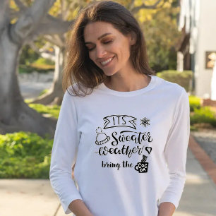 T-shirt C'est plus doux Météo-Apporter le cacao Unisex