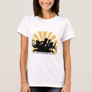 T-shirt C'est quel ingénieur ressemble à la pièce en t