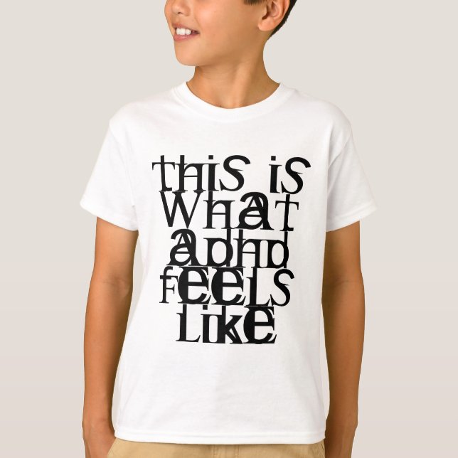 T-shirt C'est TDAH (Devant)