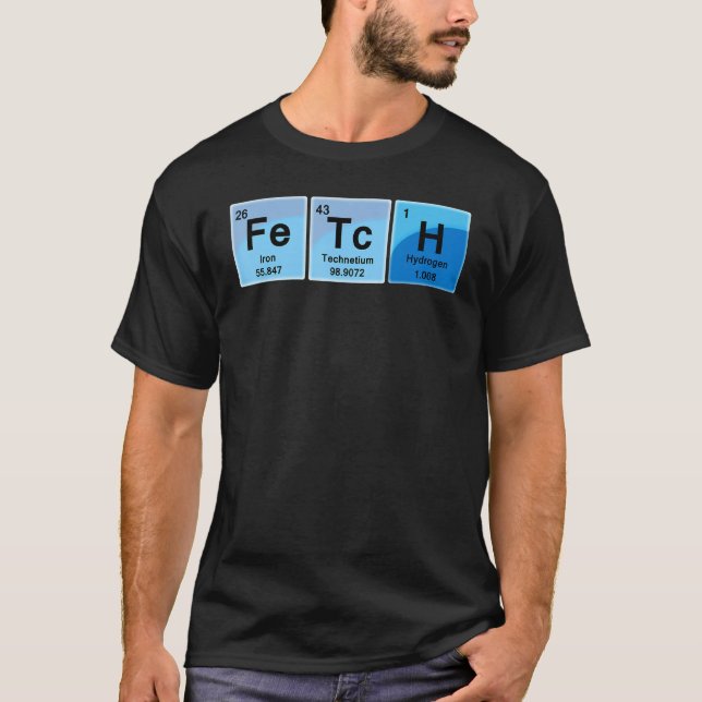 T-shirt C'est tellement rapide Tableau périodique (Devant)