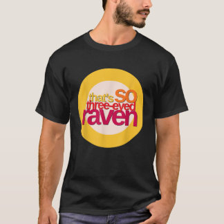 T-shirt C'est tellement trois corbeau