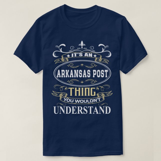 T-shirt C'Est Un Billet De L'Arkansas Que Vous Ne Comprend (Design devant)