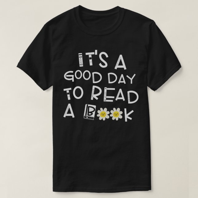 T-shirt C'Est Un Bon Jour Pour Lire 8 (Design devant)