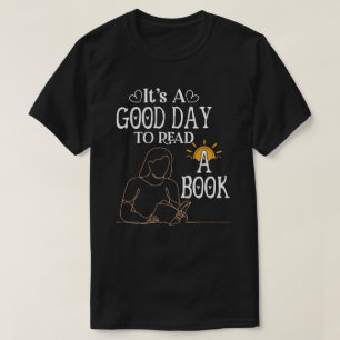 T-shirt C'Est Un Bon Jour Pour Lire Chemise, Chemise De Ré